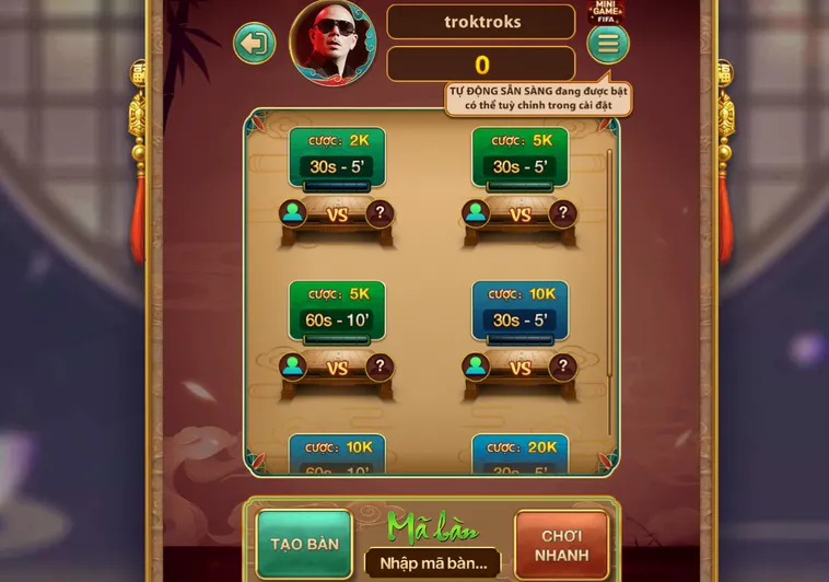 Trải Nghiệm Sức Hấp Dẫn Cực Đỉnh Của Hệ Thống Minigame Cờ Úp Tại SunWin