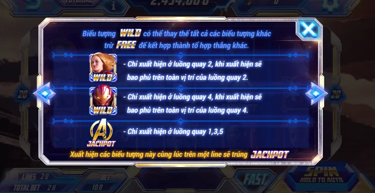 Khám Phá Thế Giới Nổ Hũ Avengers Tại SunWin Với Phần Thưởng Khổng Lồ