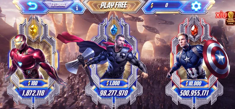 Khám Phá Thế Giới Nổ Hũ Avengers Tại SunWin Với Phần Thưởng Khổng Lồ