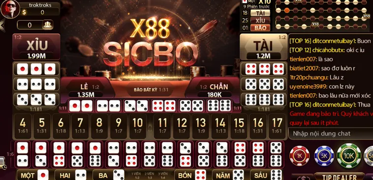 Sicbo X88 Livestream Tại SunWin Đỉnh Cao Game Quay Hũ Đẳng Cấp