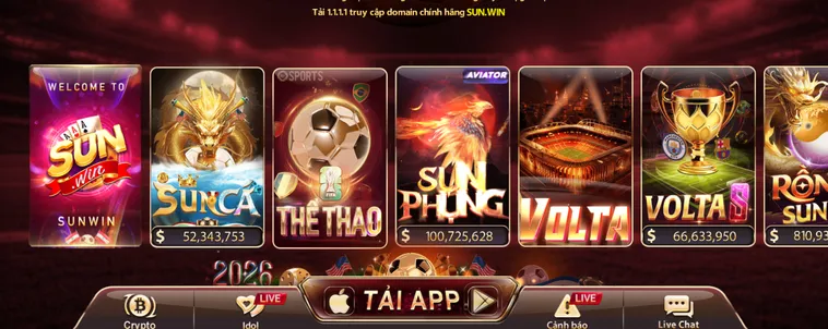 SunWin - Link Vào Cổng Game Bài Đổi Thưởng Sun Win Top1