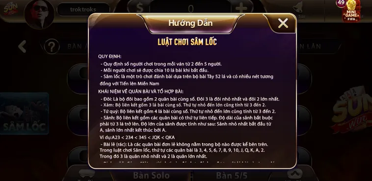 Trải Nghiệm Sâm Lốc Tại SunWin Đẳng Cấp Với Những Ván Bài Căng Thẳng