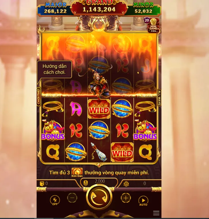 Nổ Hũ Tây Du Thần Khí Tại SunWin Đỉnh Cao Game Quay Hũ Đẳng Cấp