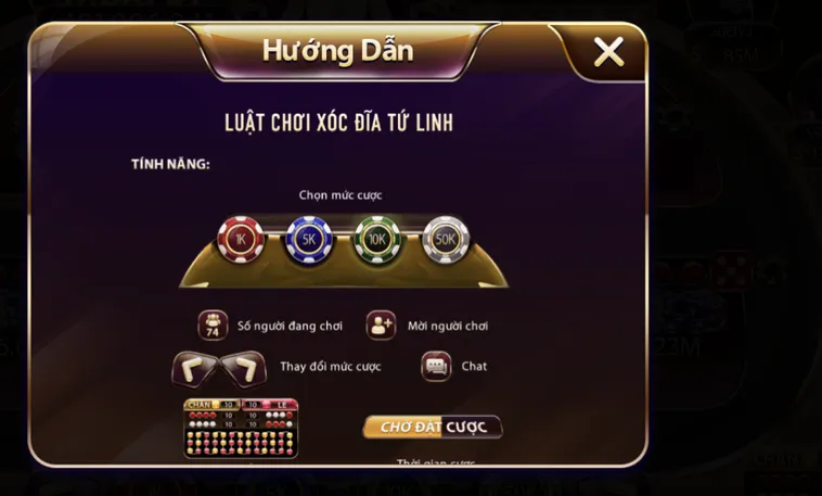 Trải Nghiệm Đỉnh Cao Của Tựa Game Minigame Xóc Đĩa Tứ Linh Tại SunWin